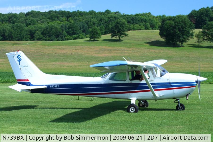 N739BX, 1978 Cessna 172N C/N 17270423, Father's Day fly-in at Beach City, Ohio