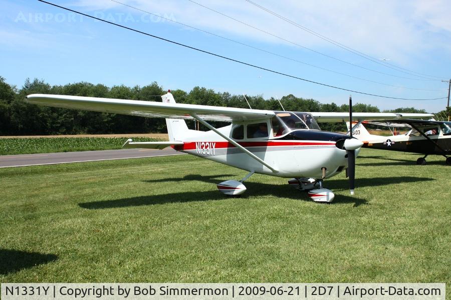 N1331Y, 1961 Cessna 172C C/N 17249031, Father's Day fly-in at Beach City, Ohio
