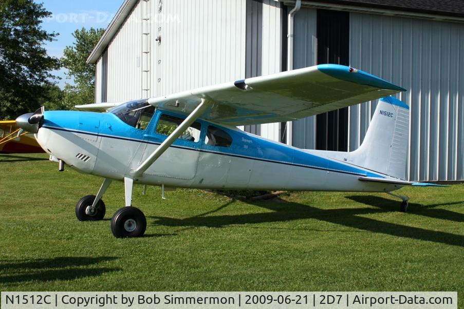 N1512C, 1953 Cessna 180 C/N 30212, Father's Day fly-in at Beach City, Ohio