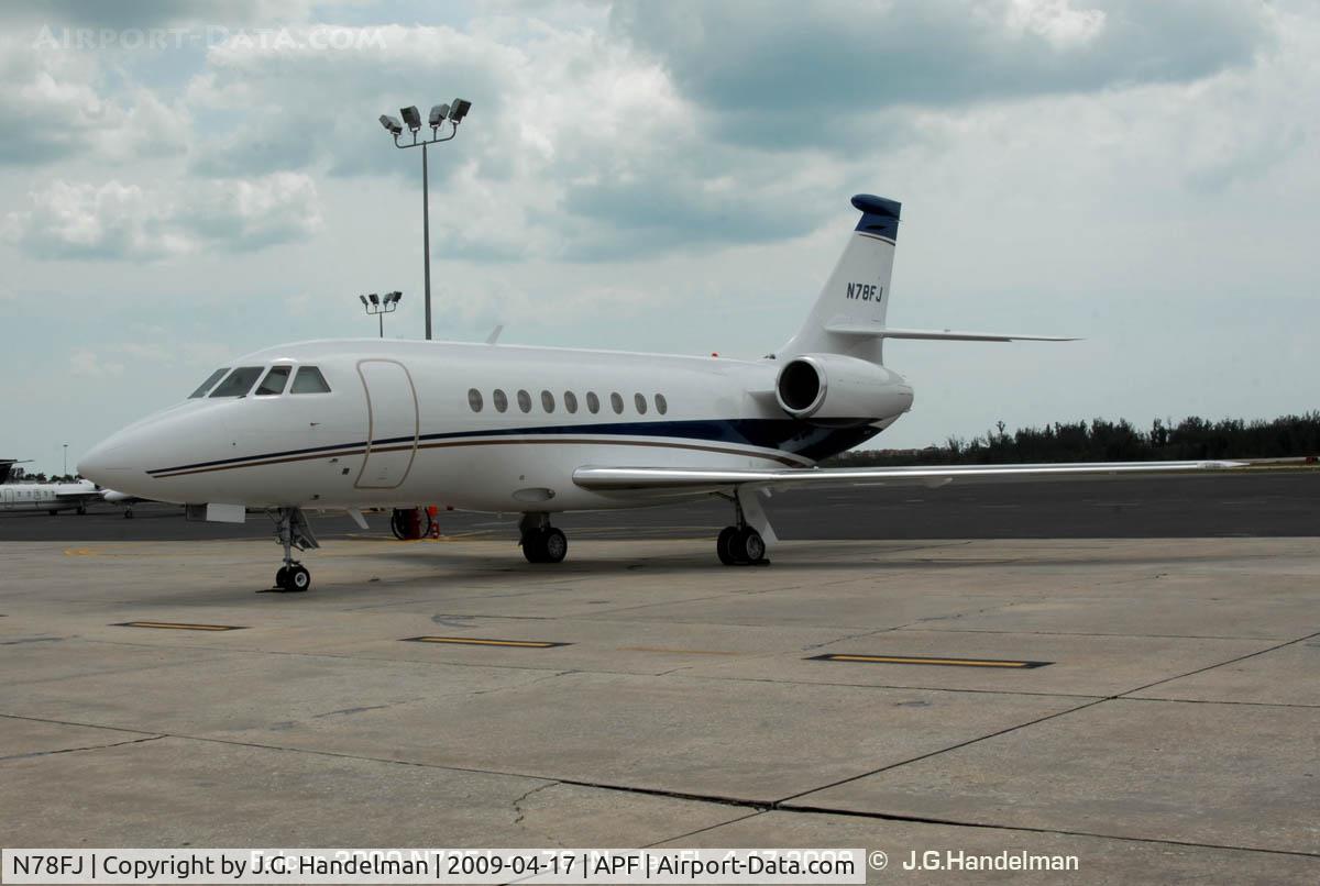 N78FJ, 1999 Dassault Falcon 2000 C/N 78, at Naples Florida