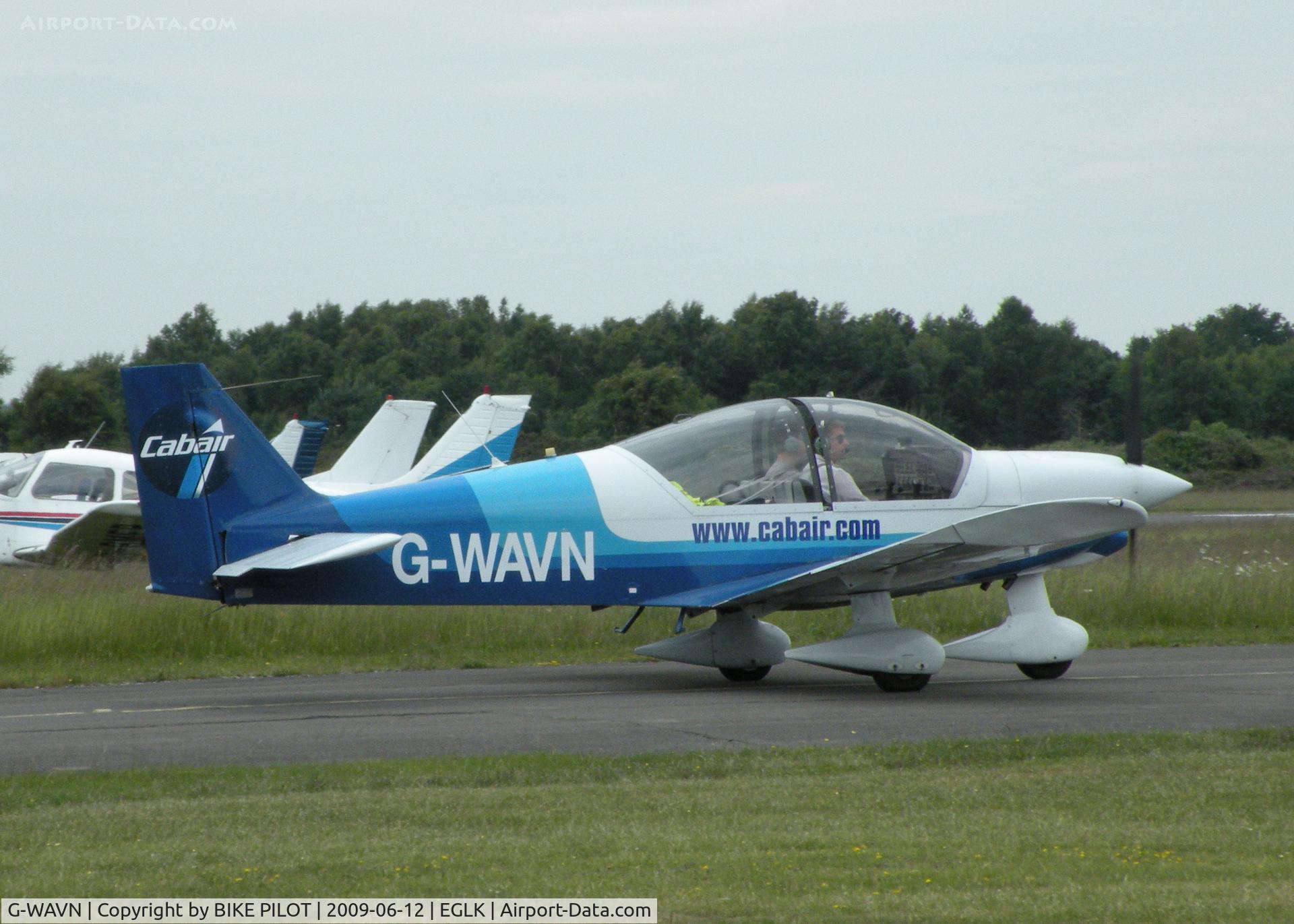 G-WAVN, 2000 Robin HR-200-120B C/N 344, EX-WELLESBOURNE AVIATION A/C NOW SPORTING CABAIR TITLES