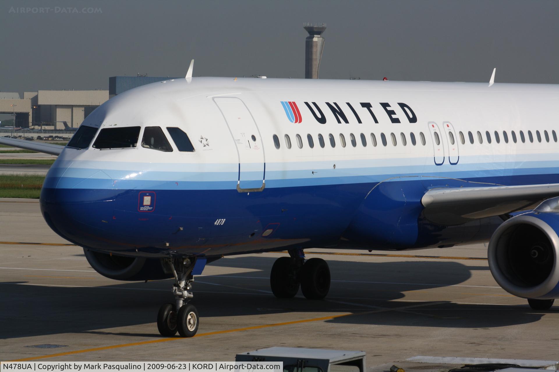 N478UA, 2001 Airbus A320-232 C/N 1533, Airbus A320