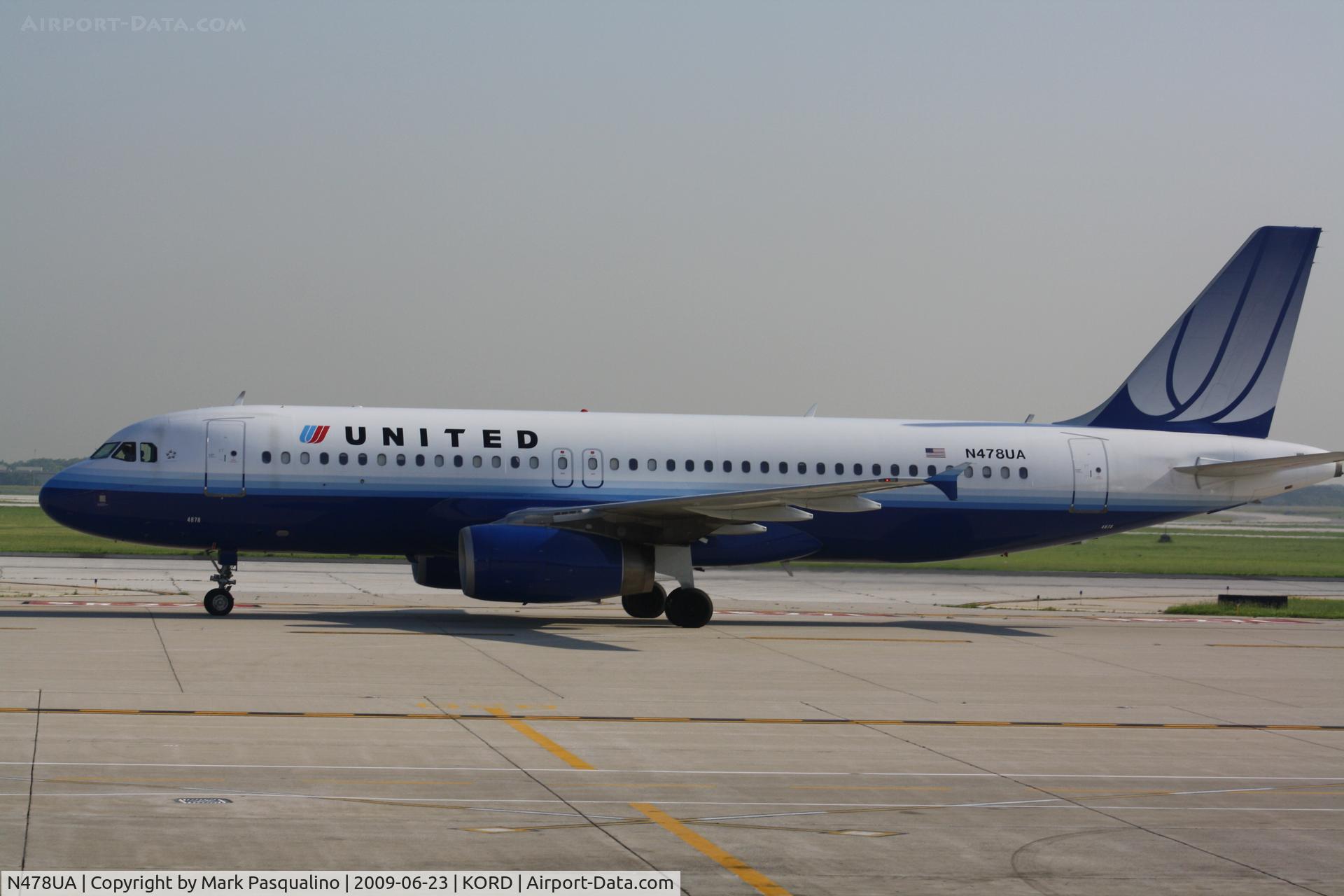 N478UA, 2001 Airbus A320-232 C/N 1533, Airbus A320