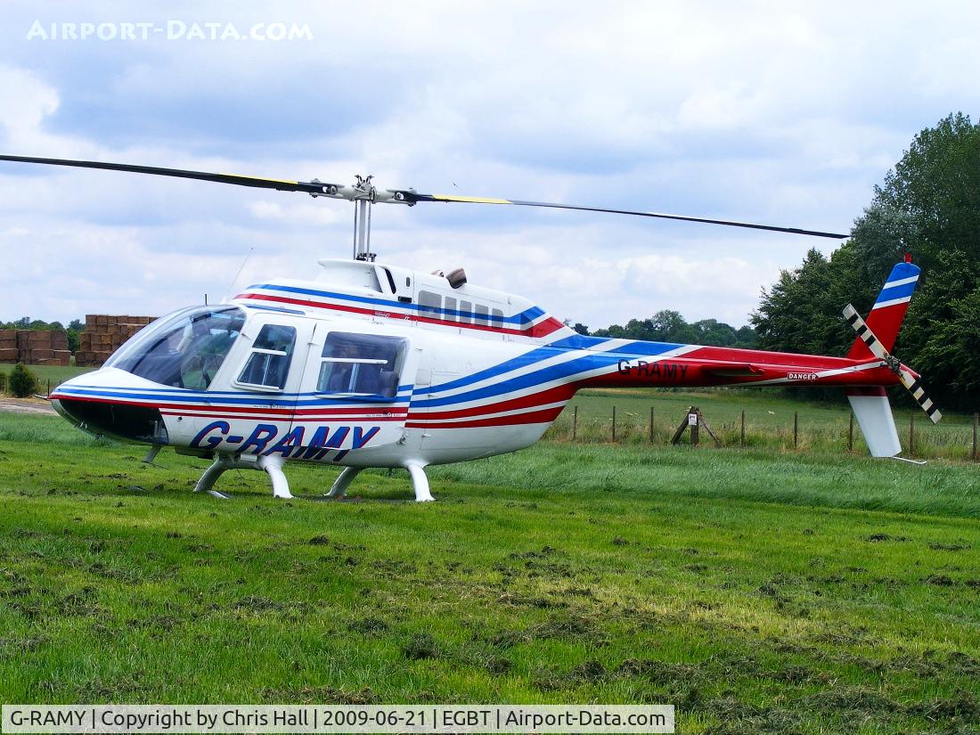 G-RAMY, 1974 Bell 206B JetRanger II C/N 1401, Lincair Ltd, Previous ID: N59554