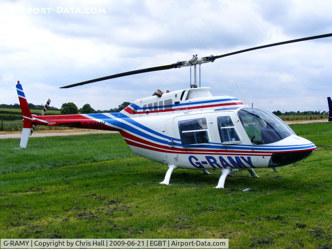 G-RAMY, 1974 Bell 206B JetRanger II C/N 1401, Lincair Ltd, Previous ID: N59554