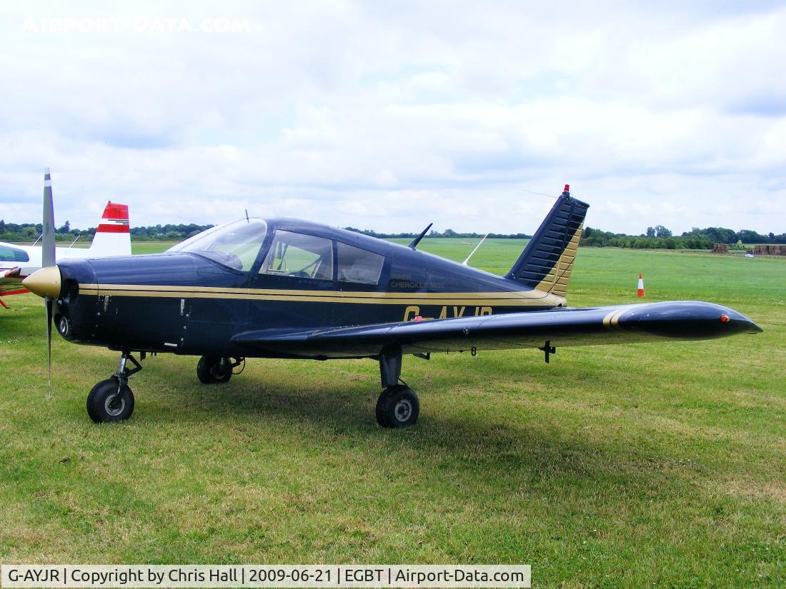 G-AYJR, 1970 Piper PA-28-140 Cherokee C/N 28-26694, Turweston Flying School