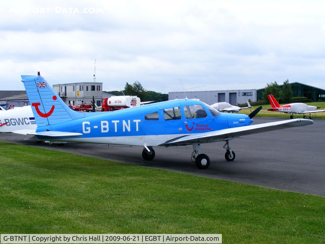 G-BTNT, 1976 Piper PA-28-151 Cherokee Warrior C/N 28-7615401, Thomsonfly Flying Club