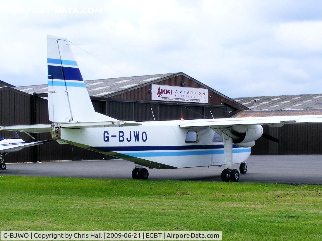 G-BJWO, 1973 Britten-Norman BN-2A-26 Islander C/N 334, Metachem Diagnostics Ltd, Previous ID: 4X-AYR