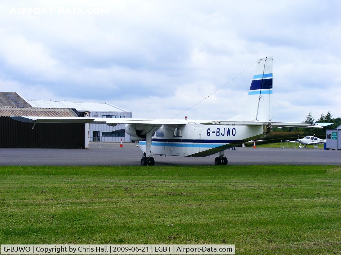G-BJWO, 1973 Britten-Norman BN-2A-26 Islander C/N 334, Metachem Diagnostics Ltd, Previous ID: 4X-AYR
