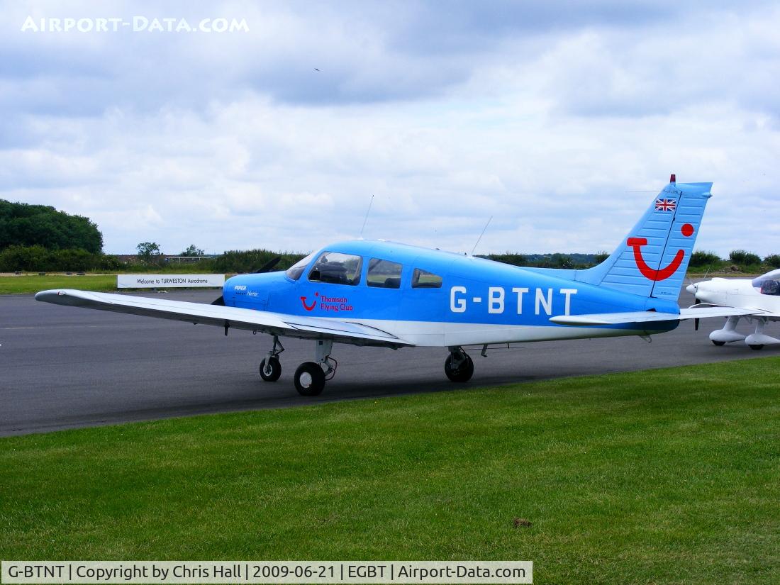 G-BTNT, 1976 Piper PA-28-151 Cherokee Warrior C/N 28-7615401, Thomsonfly Flying Club