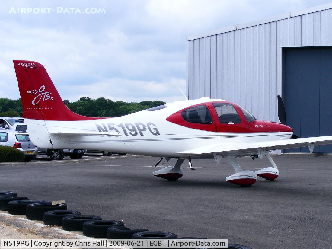 N519PG, 2008 Cirrus SR22 G3 GTSX Perspective C/N 2992, at Cirrus UK, who are based at Turweston