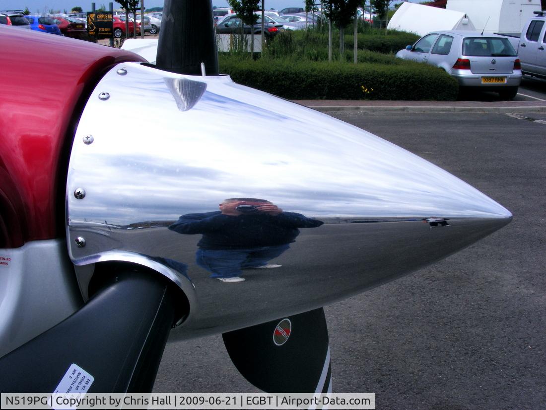 N519PG, 2008 Cirrus SR22 G3 GTSX Perspective C/N 2992, nice reflection