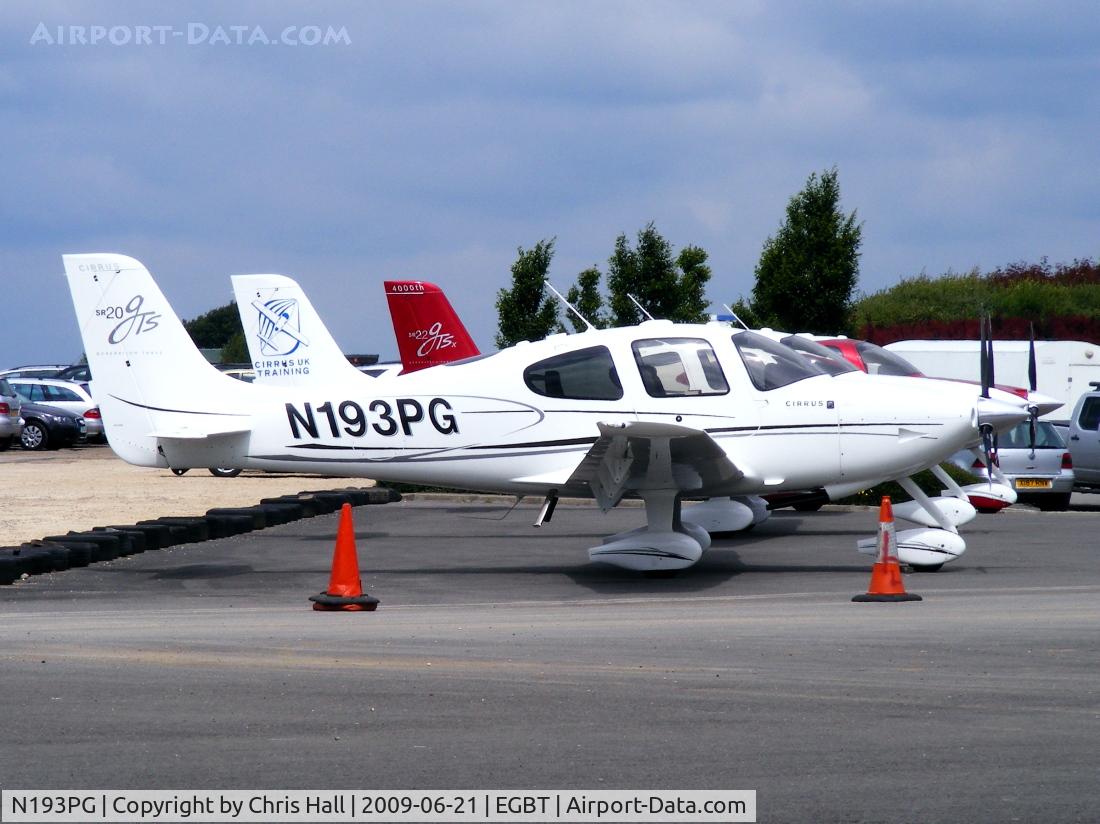 N193PG, 2008 Cirrus SR20 GTS C/N 1967, at Cirrus UK, who are based at Turweston