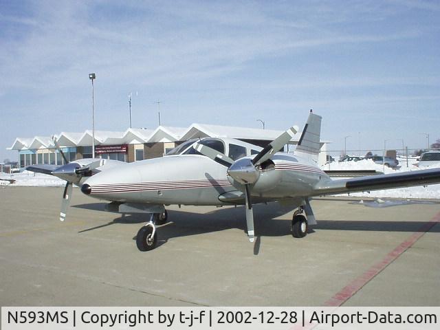 N593MS, Piper PA-34-200T C/N 34-7870391, Piper Seneca II