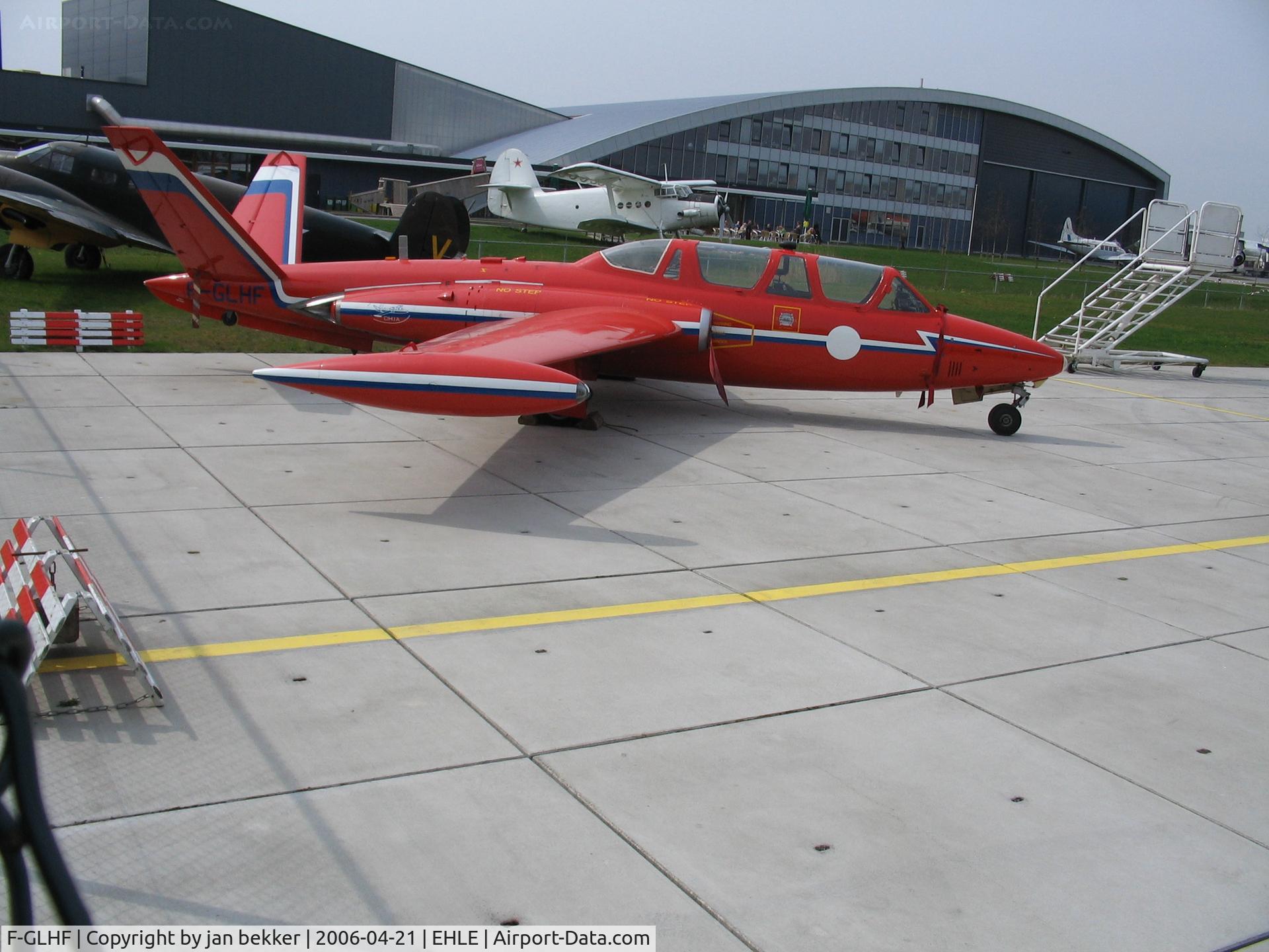 F-GLHF, Fouga CM-170 Magister C/N 406, Aviodrome Lelystad