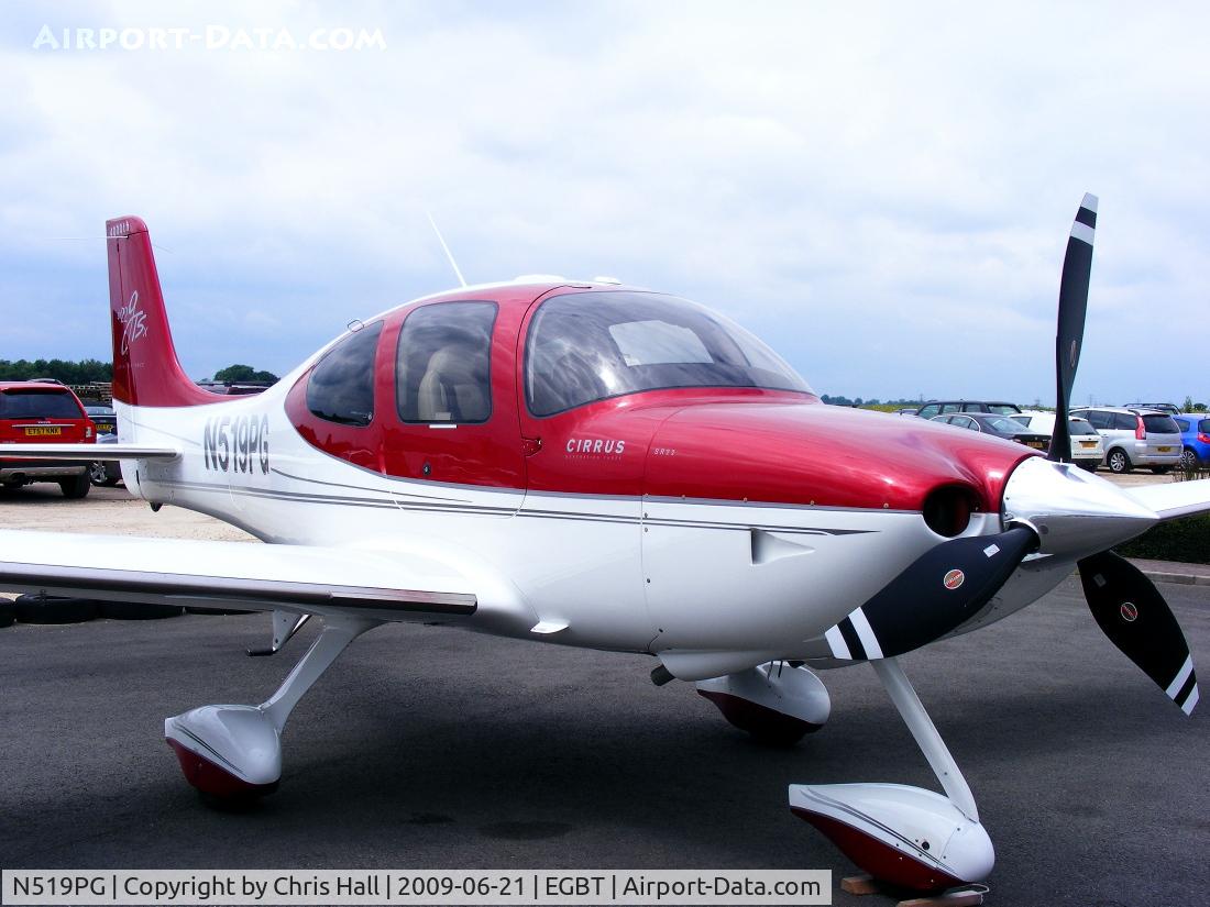 N519PG, 2008 Cirrus SR22 G3 GTSX Perspective C/N 2992, at Cirrus UK, who are based at Turweston