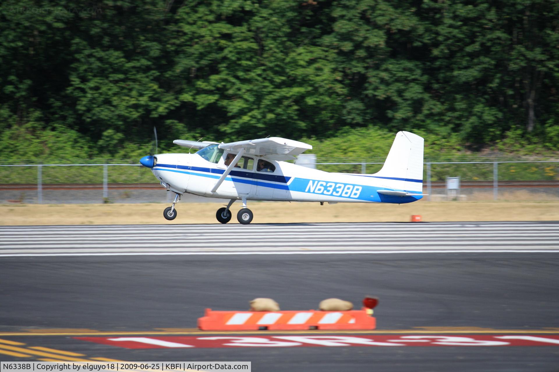 N6338B, 1957 Cessna 182A Skylane C/N 34238, FOR A TEST FLIGHT