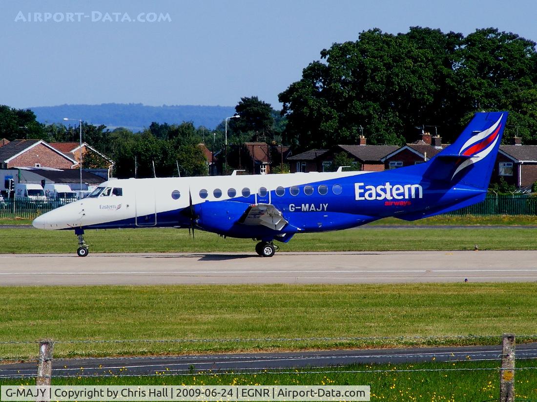 G-MAJY, 1997 British Aerospace Jetstream 41 C/N 41099, Eastern Airways
