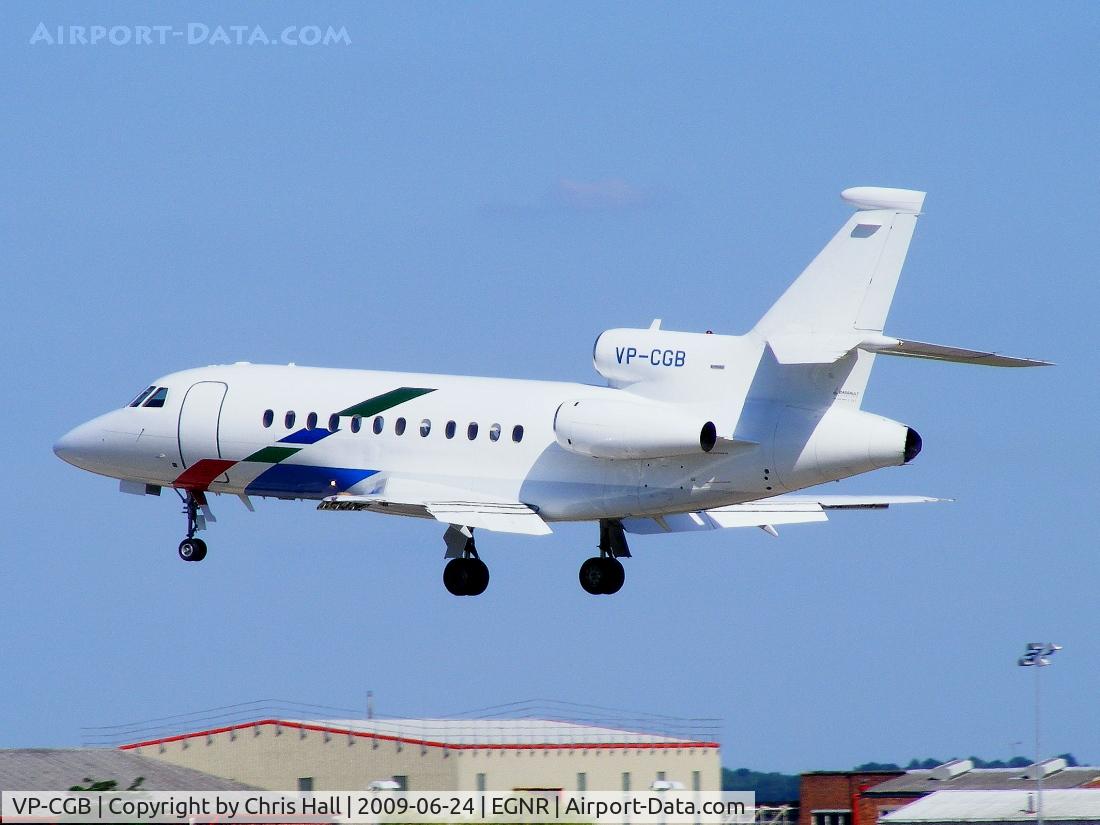 VP-CGB, 1994 Dassault Falcon 900B C/N 145, Dassault Falcon 900B operated by VW Air Services