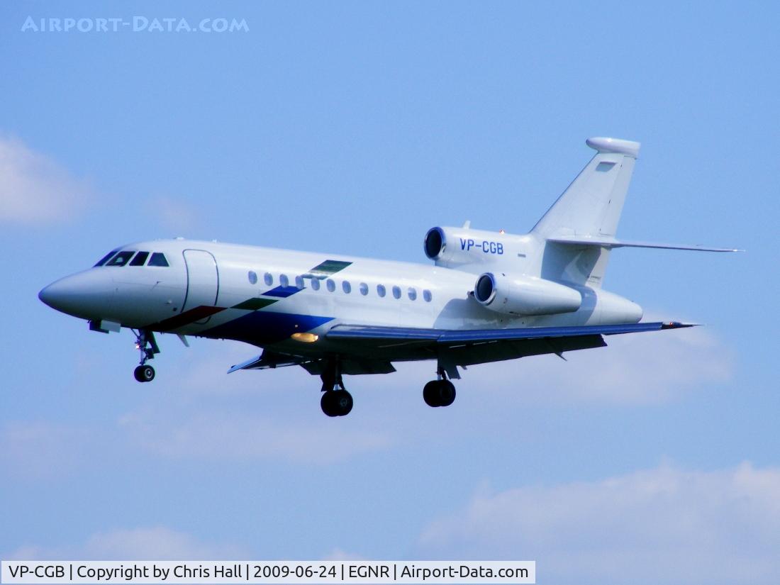 VP-CGB, 1994 Dassault Falcon 900B C/N 145, Dassault Falcon 900B operated by VW Air Services
