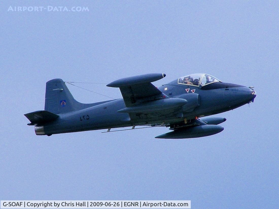 G-SOAF, 1986 BAC 167 Strikemaster Mk.82A C/N 425, Hawarden resident, ex 425 Omani Air Force