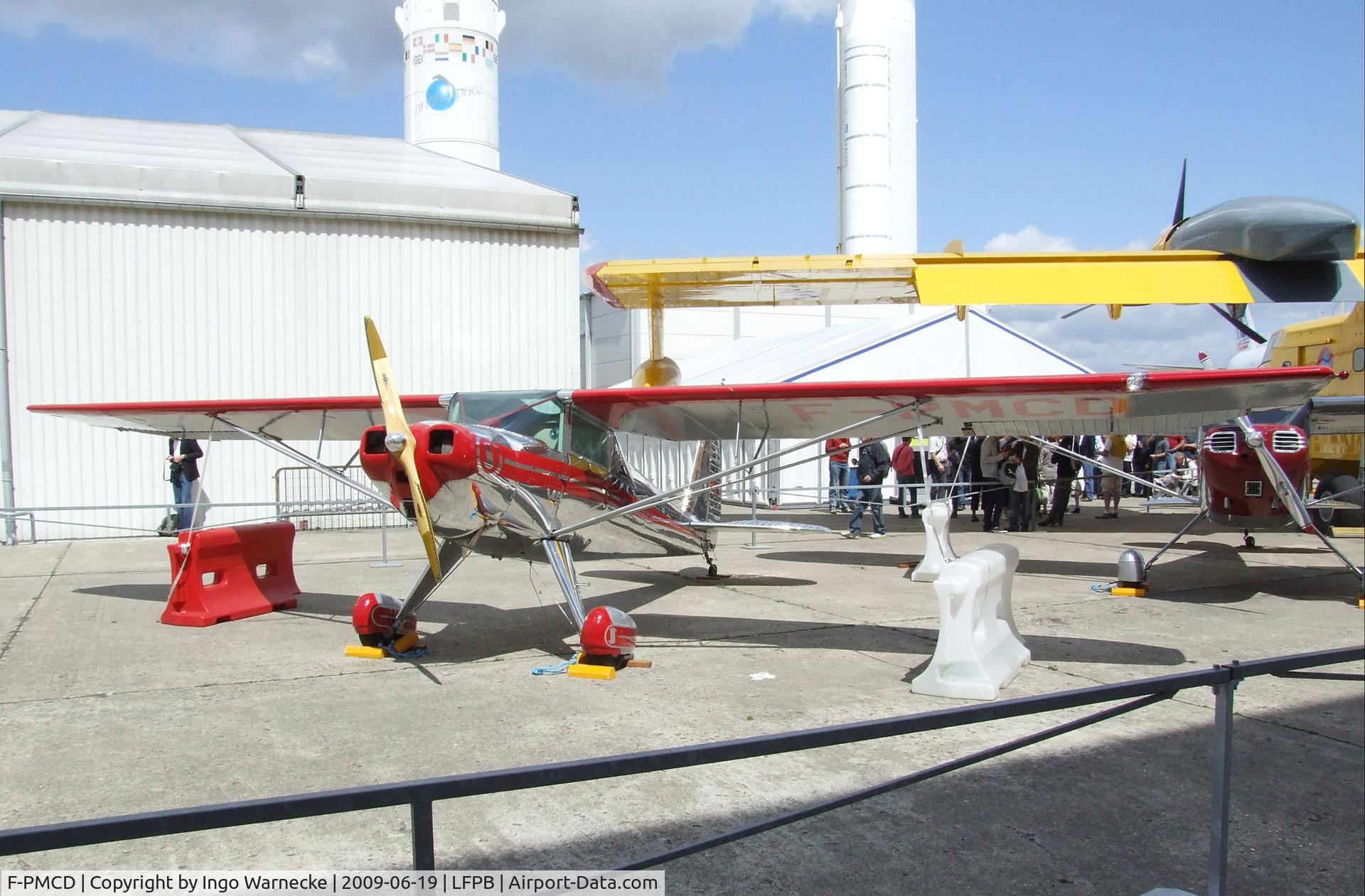 F-PMCD, 1939 Luscombe 8A C/N 895, Luscombe 8A at the Musée de l'Air during Aerosalon 2009, Paris