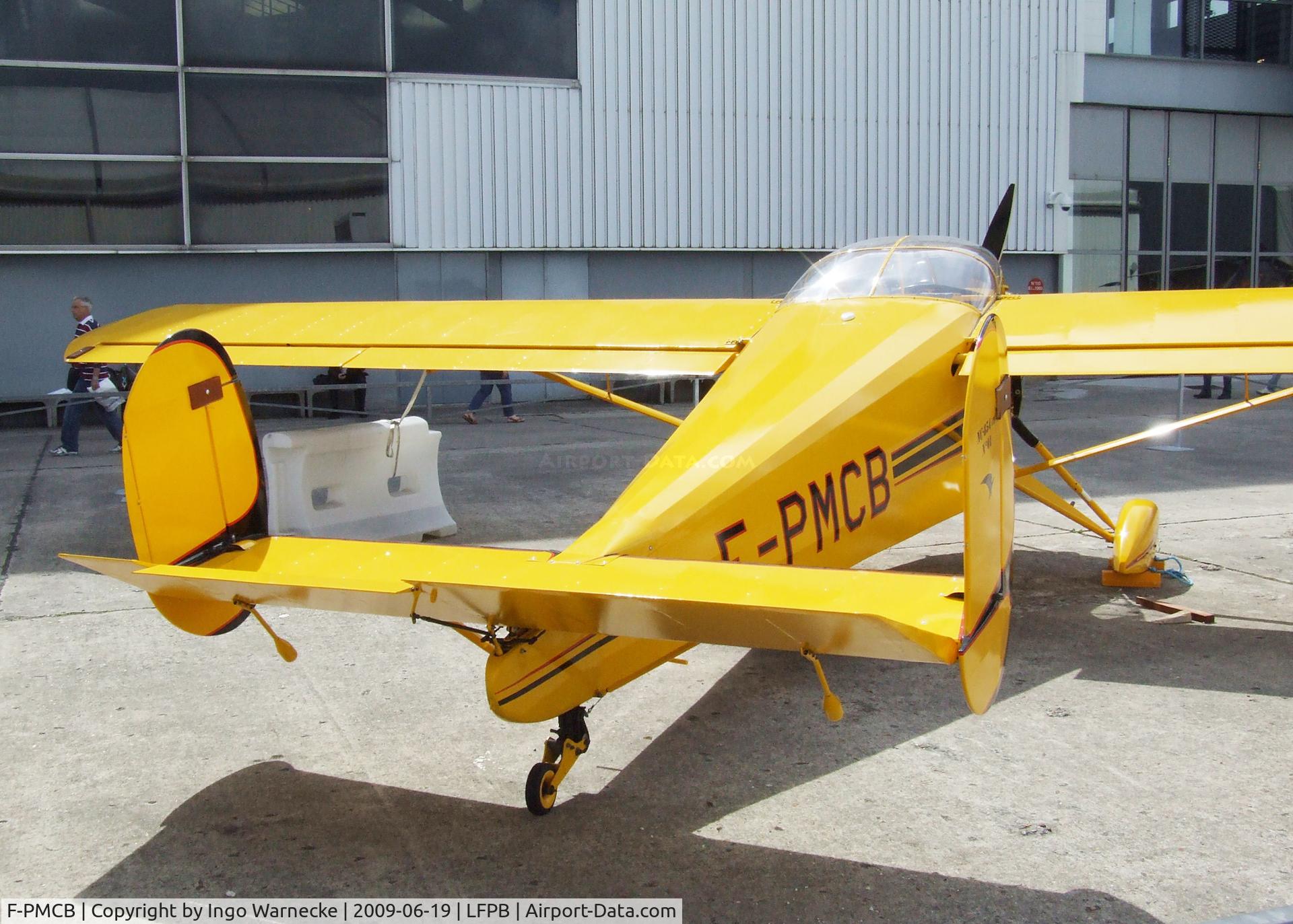 F-PMCB, Nord NC-854CM Norvigie C/N 01, SNCAC NC.854 at the Musée de l'Air during Aerosalon 2009, Paris