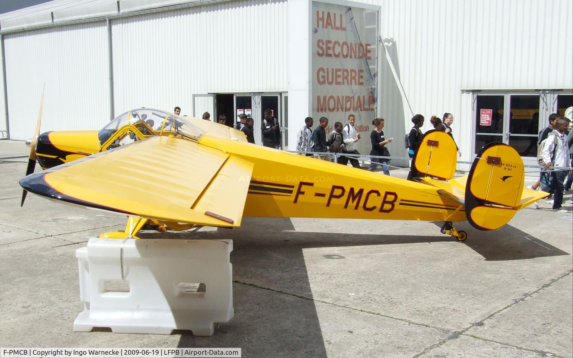 F-PMCB, Nord NC-854CM Norvigie C/N 01, SNCAC NC.854 at the Musée de l'Air during Aerosalon 2009, Paris