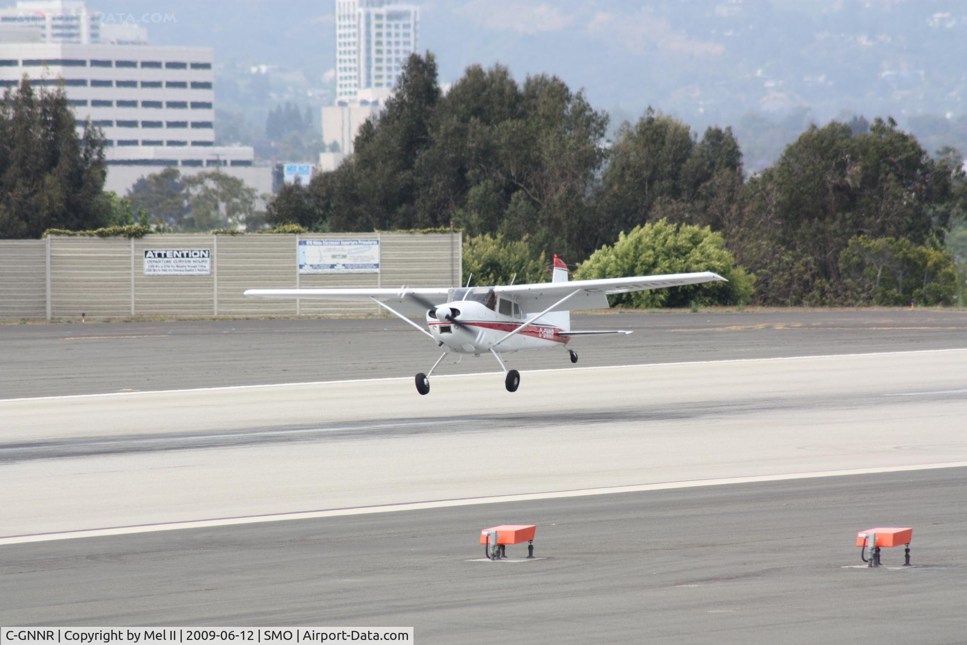 C-GNNR, 1975 Cessna 180J C/N 18052591, Landing RWY 21