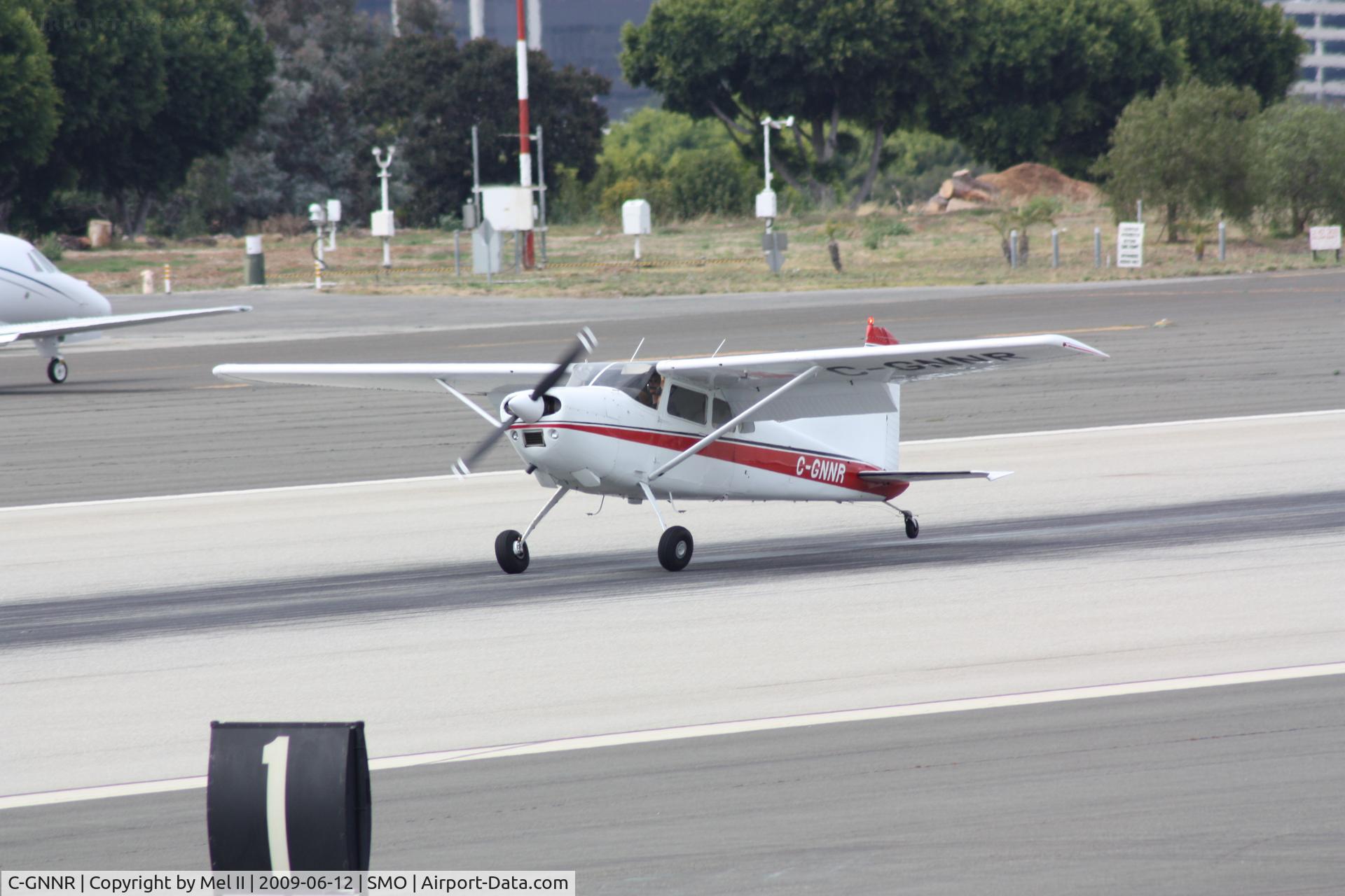 C-GNNR, 1975 Cessna 180J C/N 18052591, Landing RWY 21