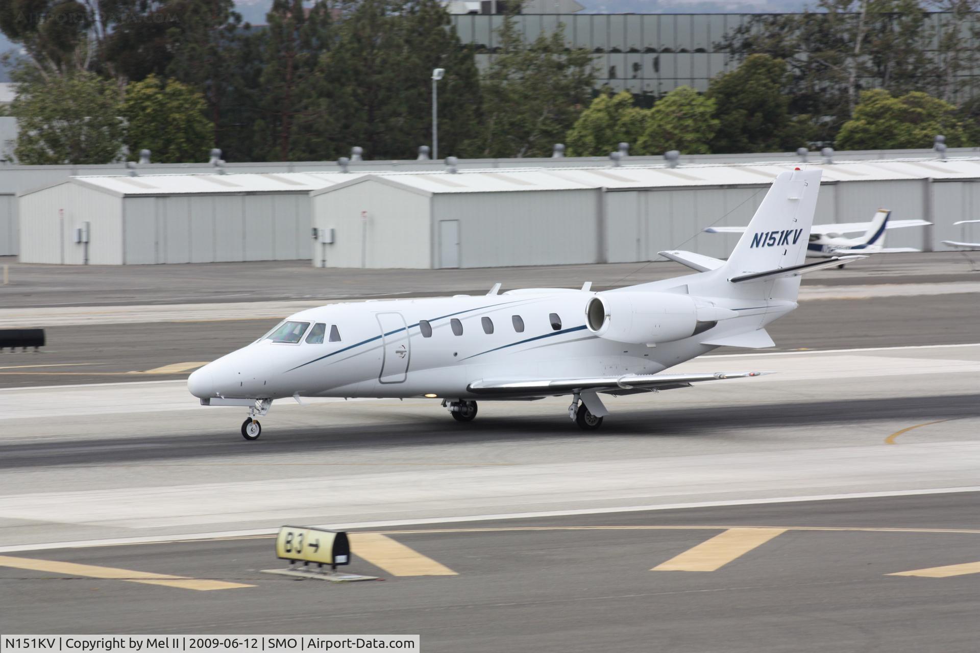 N151KV, 2003 Cessna 560XL Citation Excel C/N 560-5320, KSMO-KUDD - Departing RWY 21