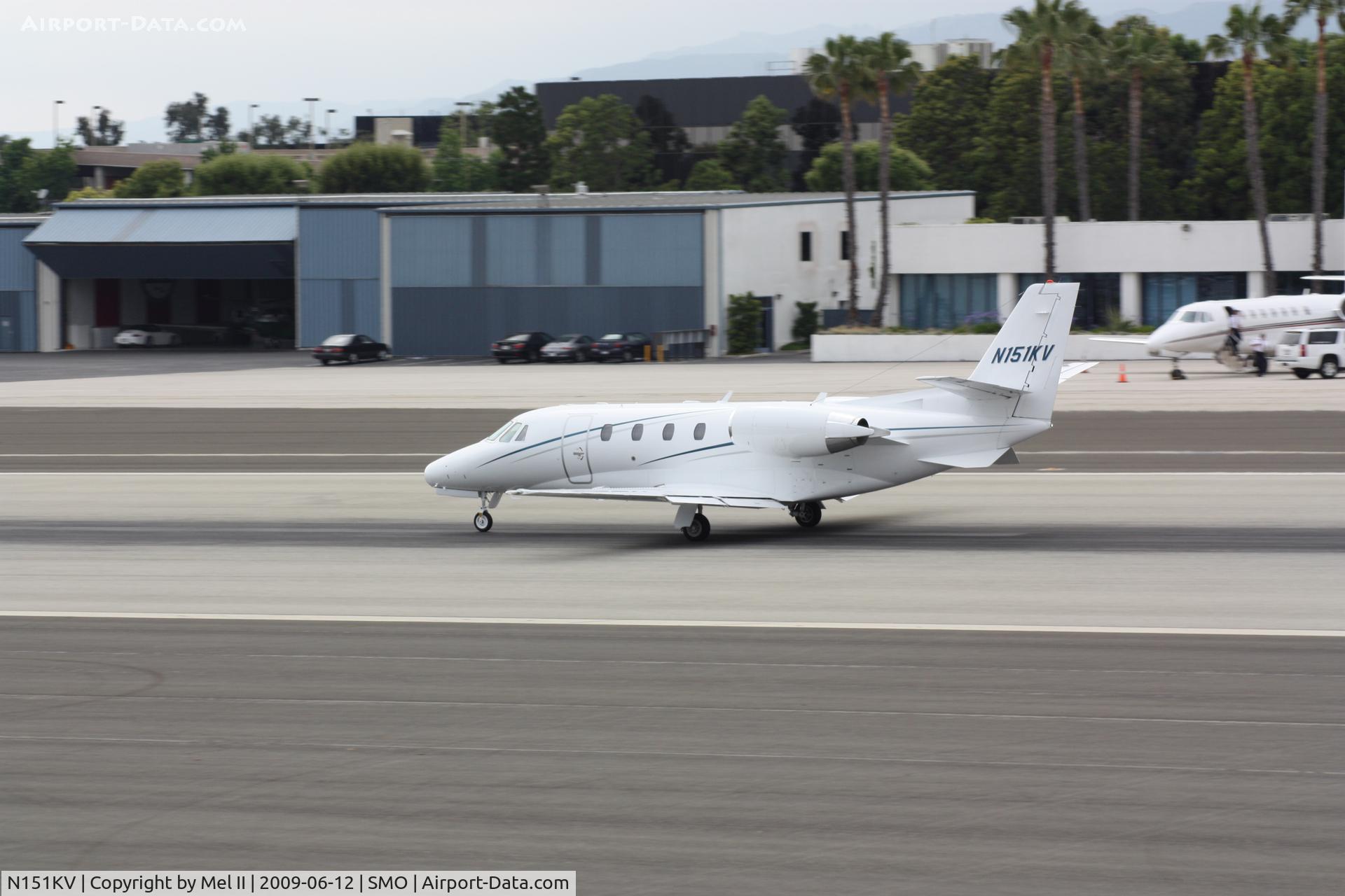 N151KV, 2003 Cessna 560XL Citation Excel C/N 560-5320, KSMO-KUDD - Departing RWY 21
