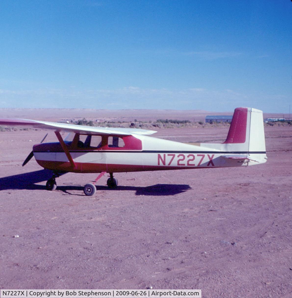 N7227X, 1961 Cessna 150A C/N 15059327, Tuba City, AZ - July 1971