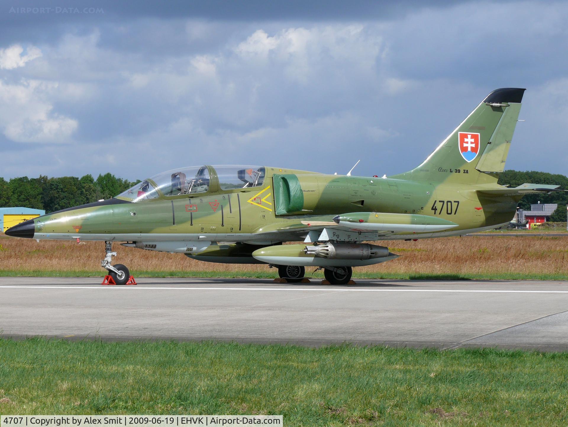 4707, Aero L-39ZA Albatros C/N 934707, Aero L-39ZA Albatros 4707 Slovak Air Force