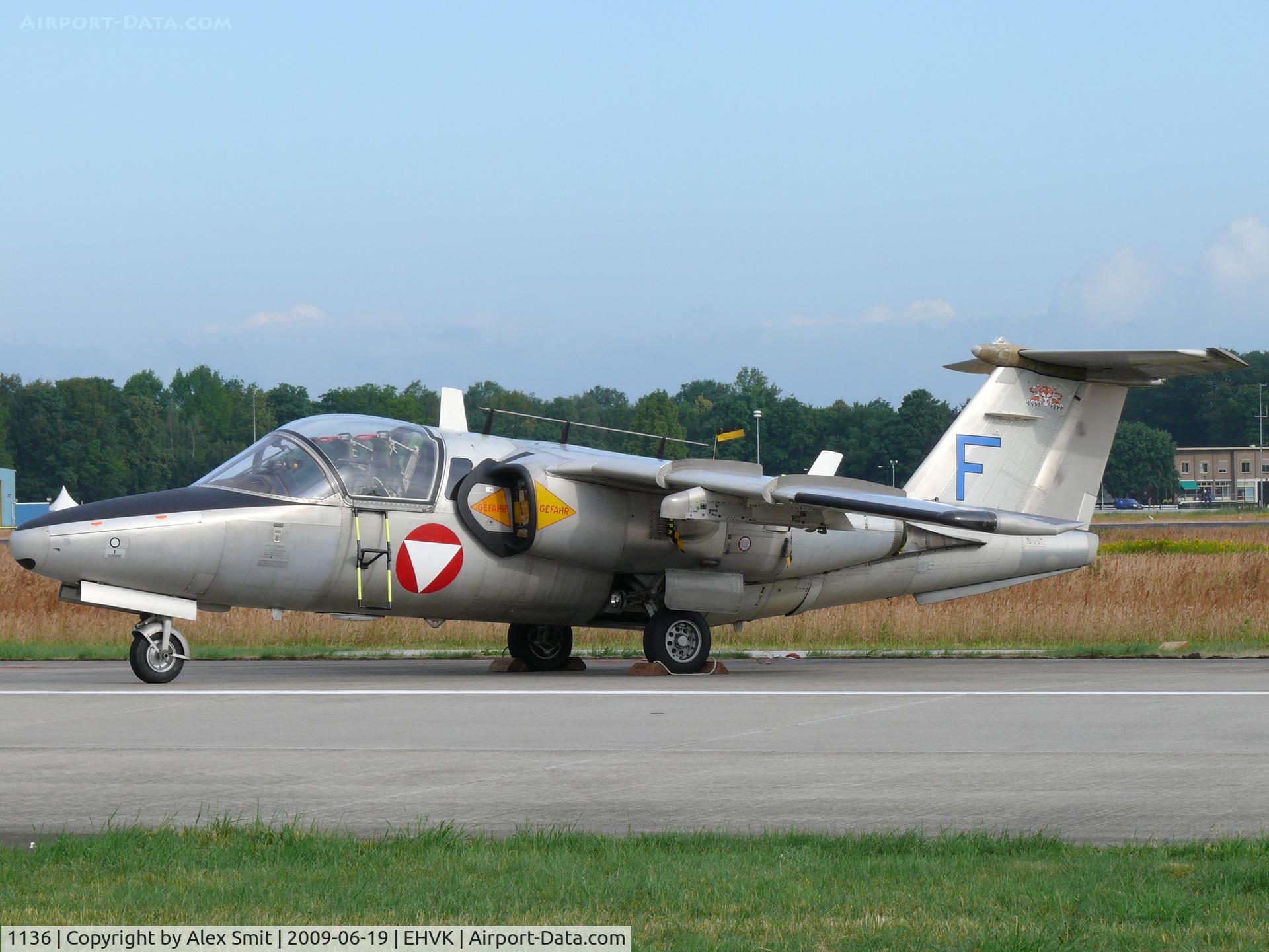1136, Saab 105OE C/N 105436, Saab 105OE Blue F Austrian Air Force