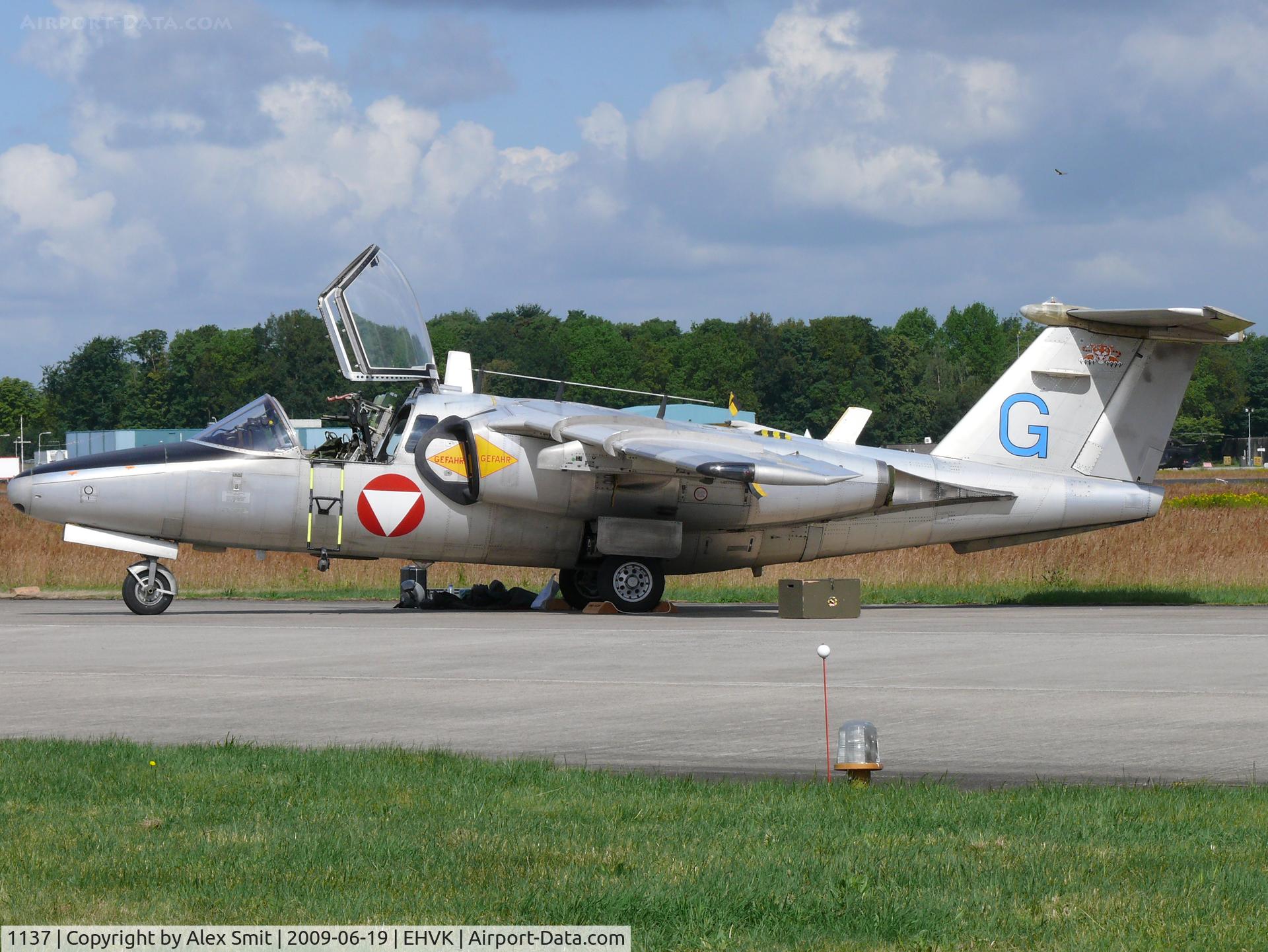 1137, Saab 105OE C/N 105437, Saab 105OE Blue G Austrian Air Force