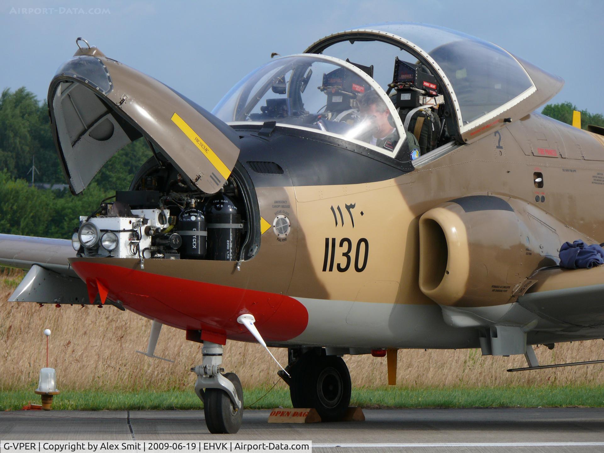 G-VPER, 1976 BAC 167 Strikemaster Mk.80A C/N EEP/JP/4096, BAC 167 Strikemaster Mk80A G-VPER Team Viper painted as Saudi Air Force 1130