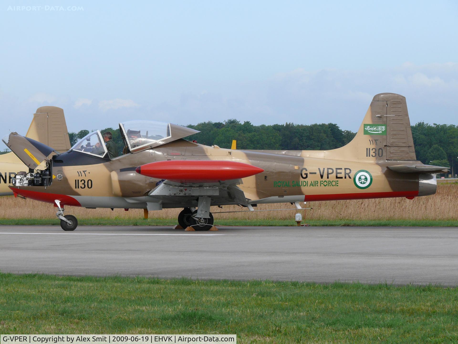 G-VPER, 1976 BAC 167 Strikemaster Mk.80A C/N EEP/JP/4096, BAC 167 Strikemaster Mk80A G-VPER Team Viper painted as Saudi Air Force 1130