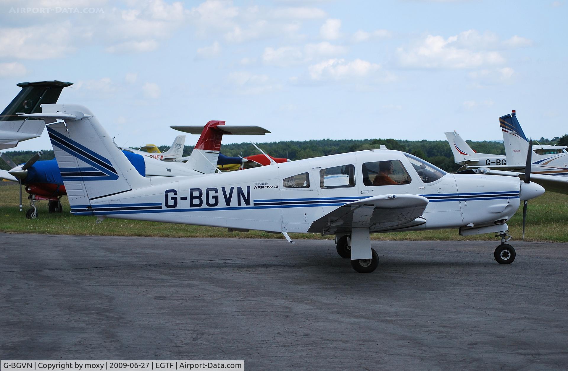 G-BGVN, 1979 Piper PA-28RT-201 Arrow IV Arrow IV C/N 28R-7918168, Piper PA-28RT-201 at Fairoaks