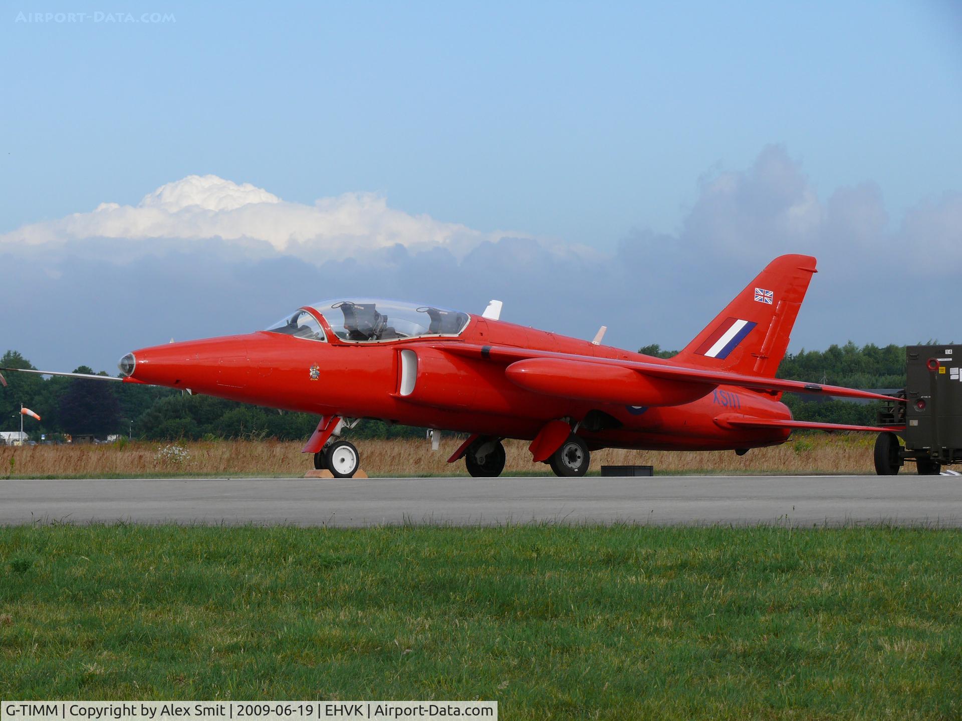 G-TIMM, 1962 Folland Gnat T.1 C/N FL519, Folland Gnat T1 G-TIMM Swept Wing painted as Royal Air Force XR111