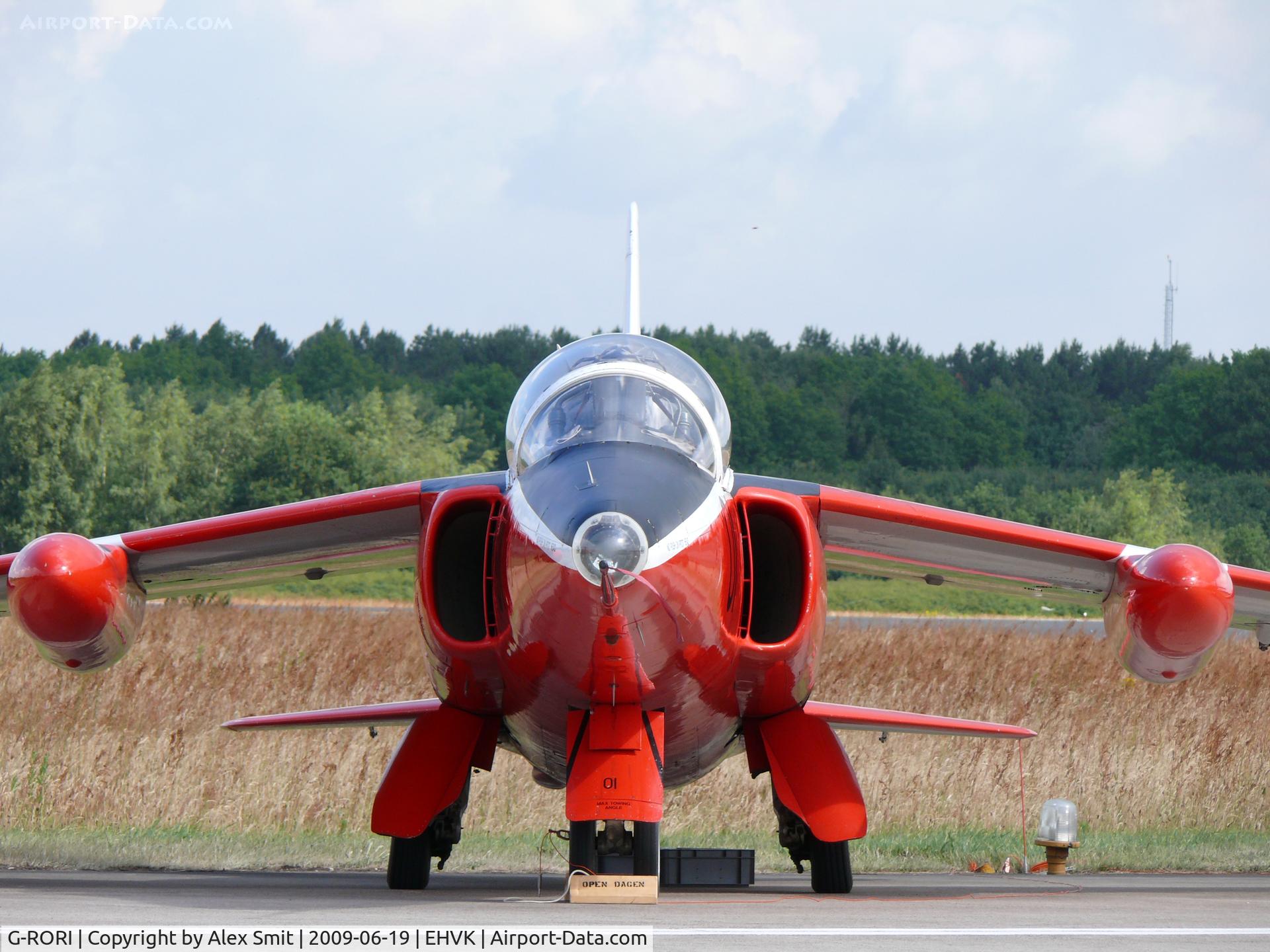 G-RORI, 1963 Hawker Siddeley Gnat T.1 C/N FL549, Folland Gnat T1 G-RORI Swept Wing painted as Royal Air Force XS538/01