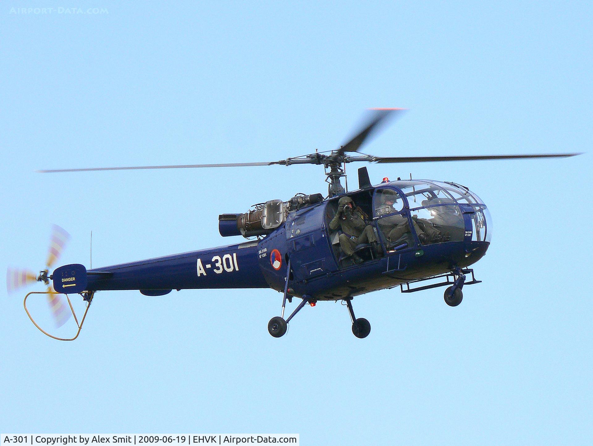 A-301, Sud Aviation SA-316B Alouette III C/N 1301, Sud Aviation SA316B Alouette III A-301 Royal Netherlands Air Force