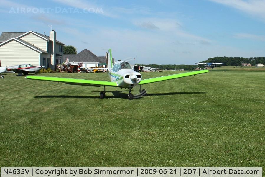 N4635V, 1977 Varga 2150A Kachina C/N VAC-91-78, Father's Day fly-in at Beach City, Ohio