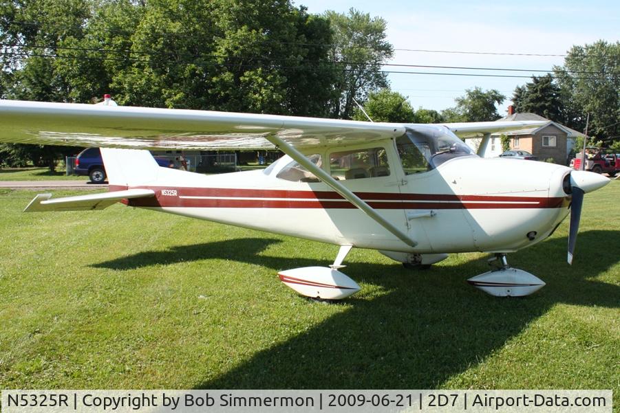 N5325R, 1965 Cessna 172F C/N 17252850, Father's Day fly-in at Beach City, Ohio