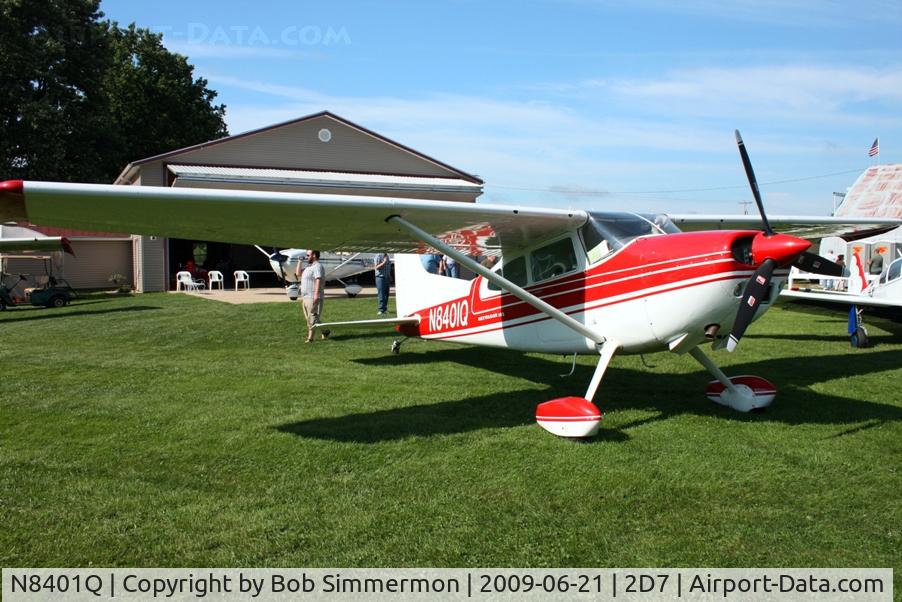 N8401Q, 1978 Cessna A185F Skywagon 185 C/N 18503683, Father's Day fly-in at Beach City, Ohio