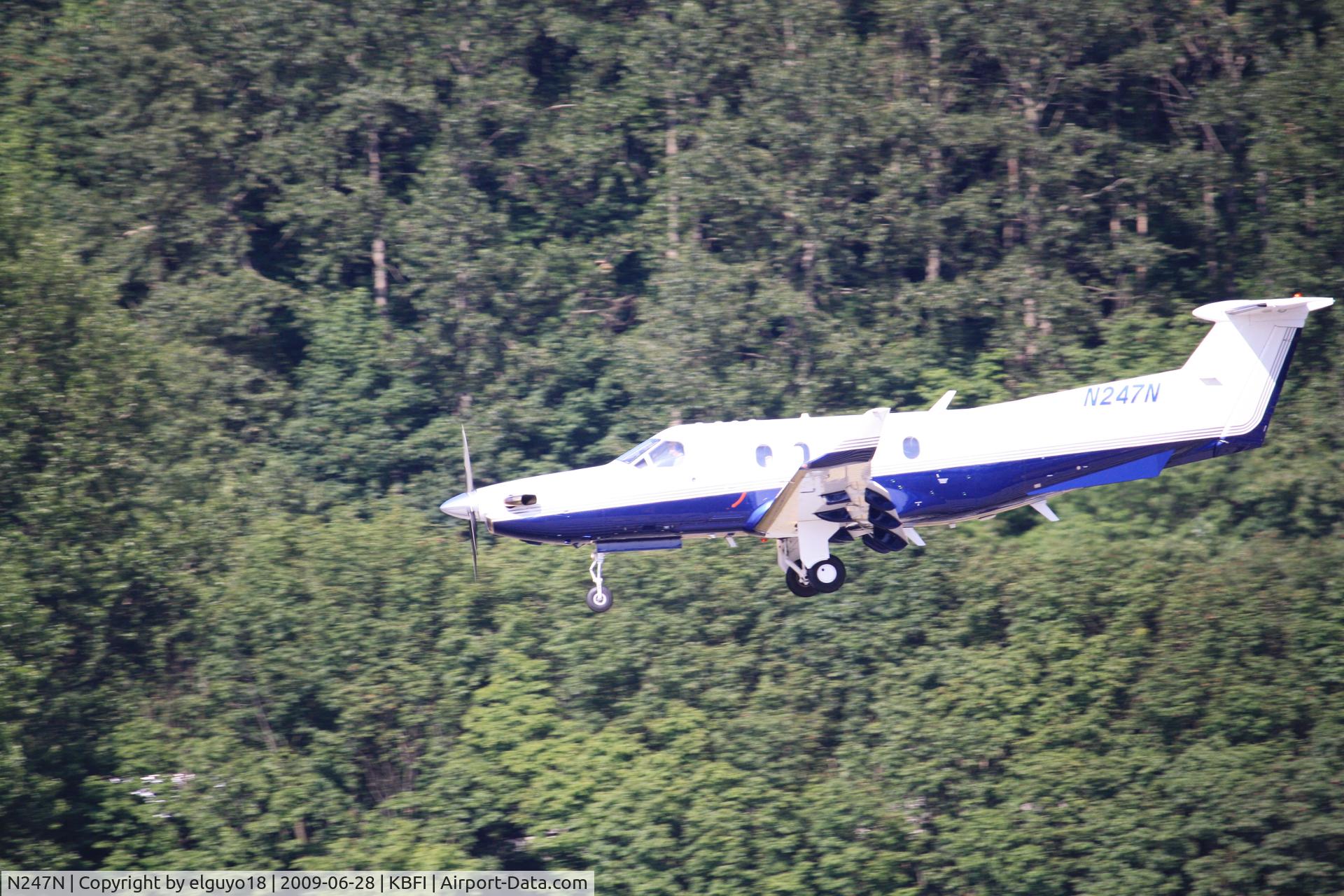 N247N, 2001 Pilatus PC-12/45 C/N 414, CERTIFICATION DAY