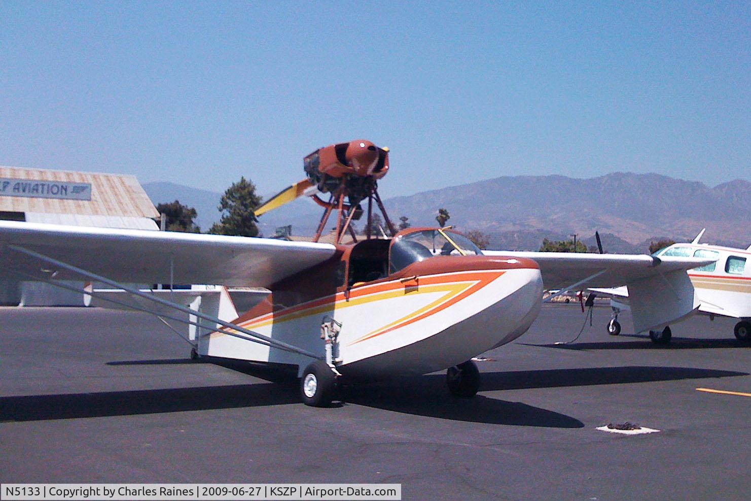 N5133, 1968 Volmer VJ-22 Sportsman C/N 1010, Volmer VJ22 at Santa Paula, CA Jun 27, 2009