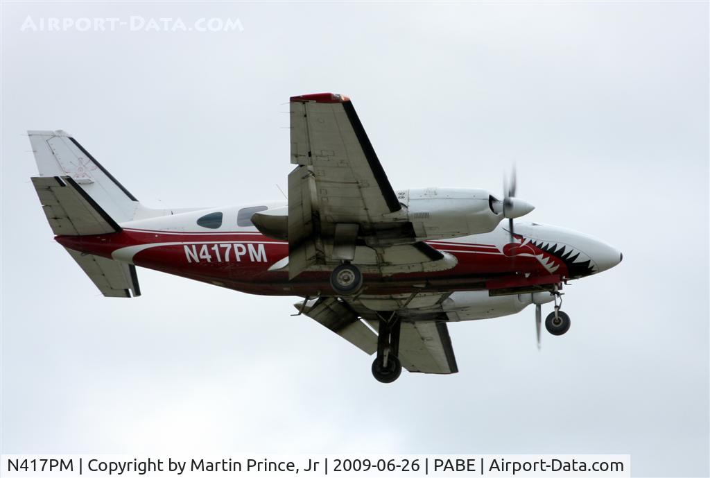 N417PM, 1994 Piper PA-31-350 Chieftain C/N 31-8052051, Flying Tigers Want to be Navajo