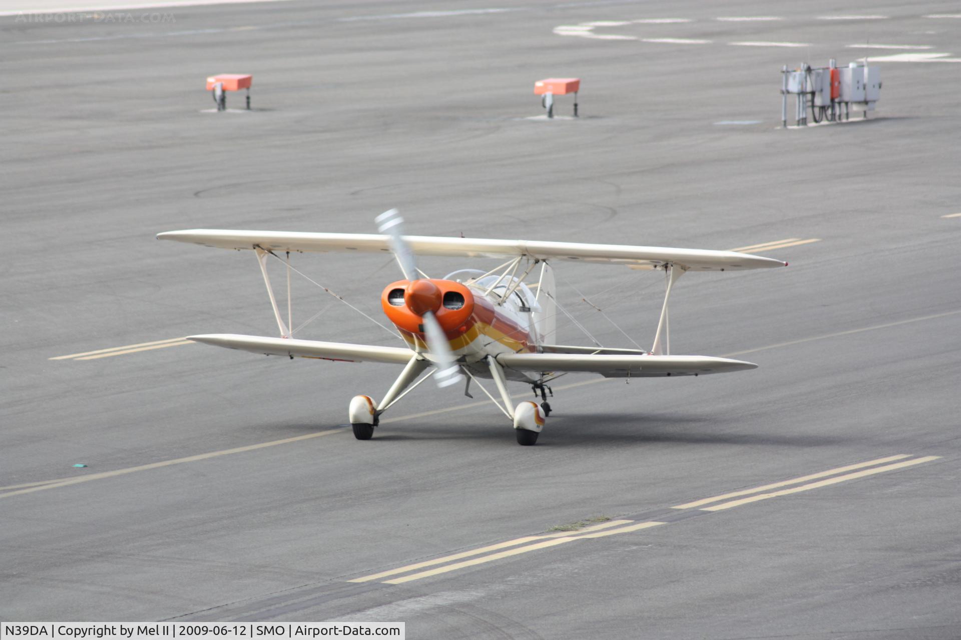 N39DA, 1978 Stolp SA-750 Acroduster Too C/N 1978DA, Taxiing To Parking
