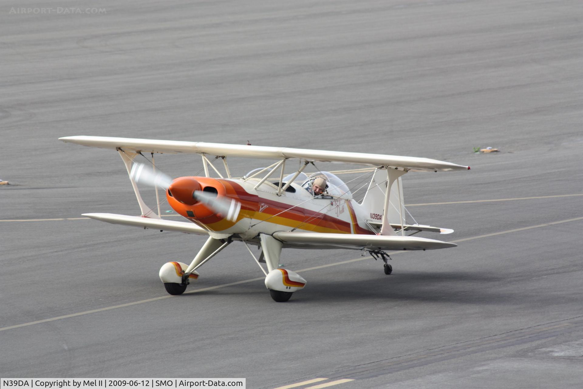 N39DA, 1978 Stolp SA-750 Acroduster Too C/N 1978DA, Taxiing To Parking